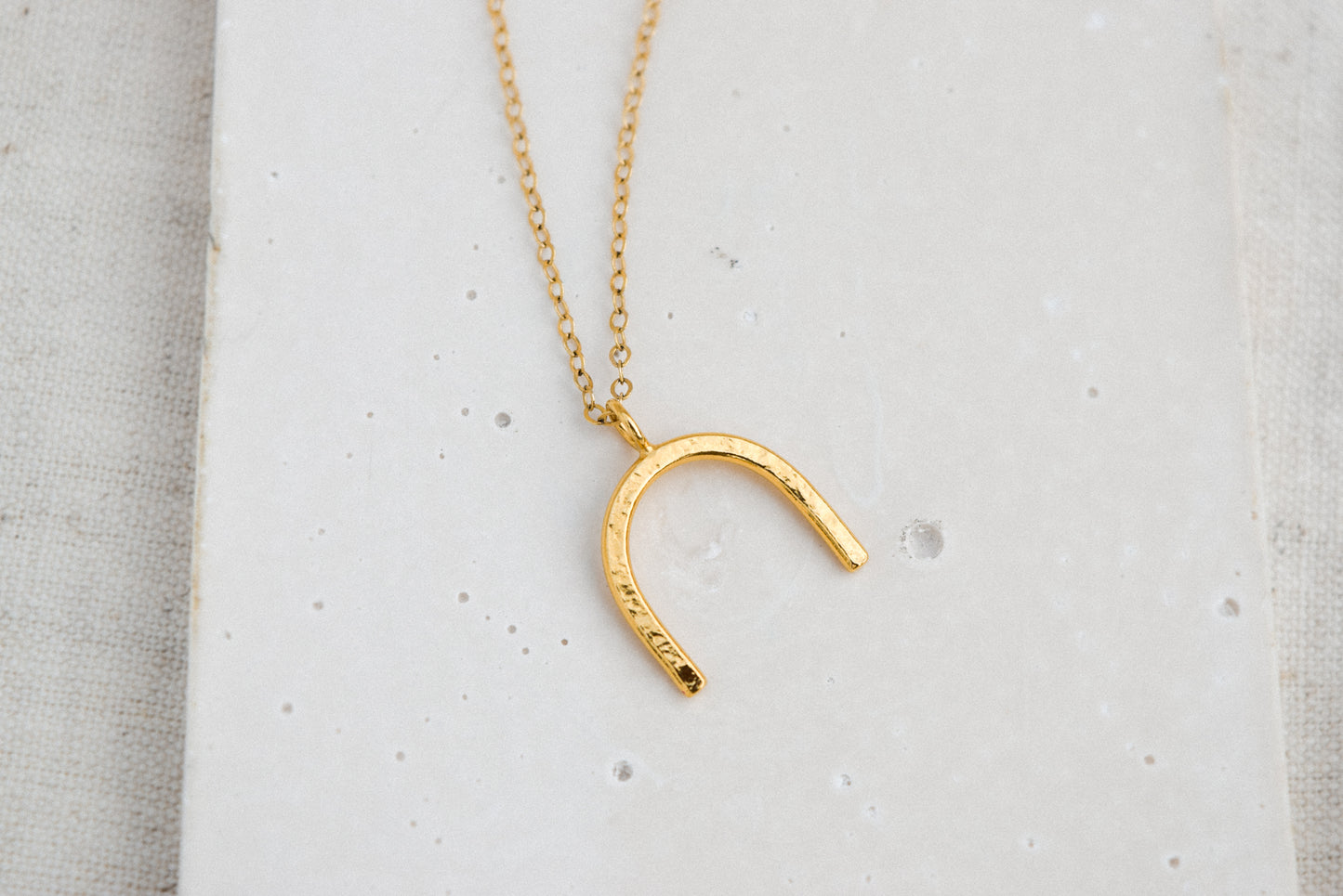 Gold Arch Necklace