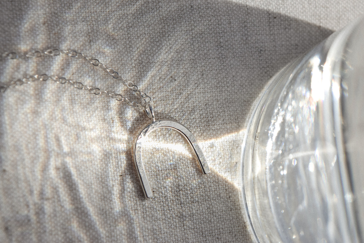 Silver Arch Necklace