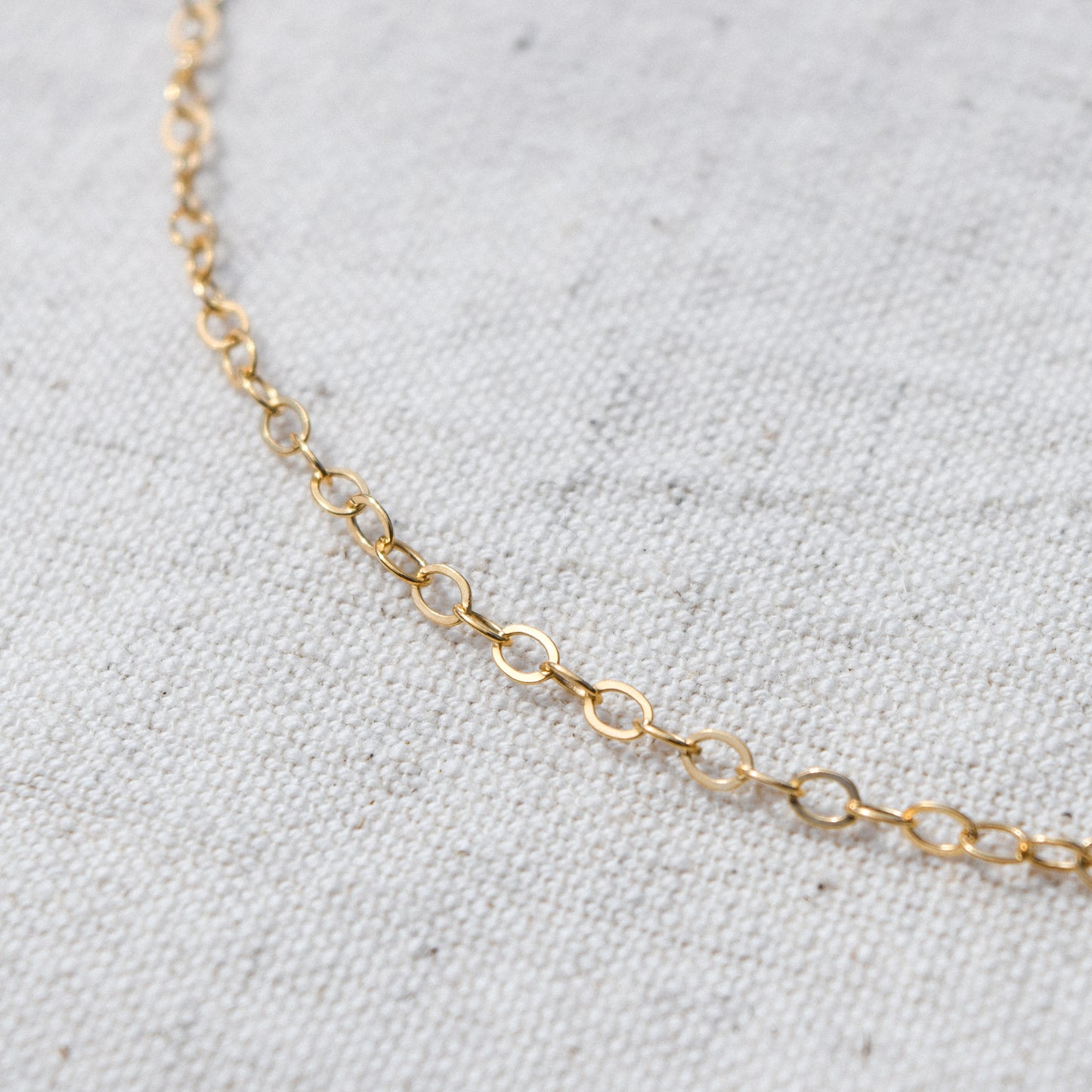 Gold Chain Layering Necklace