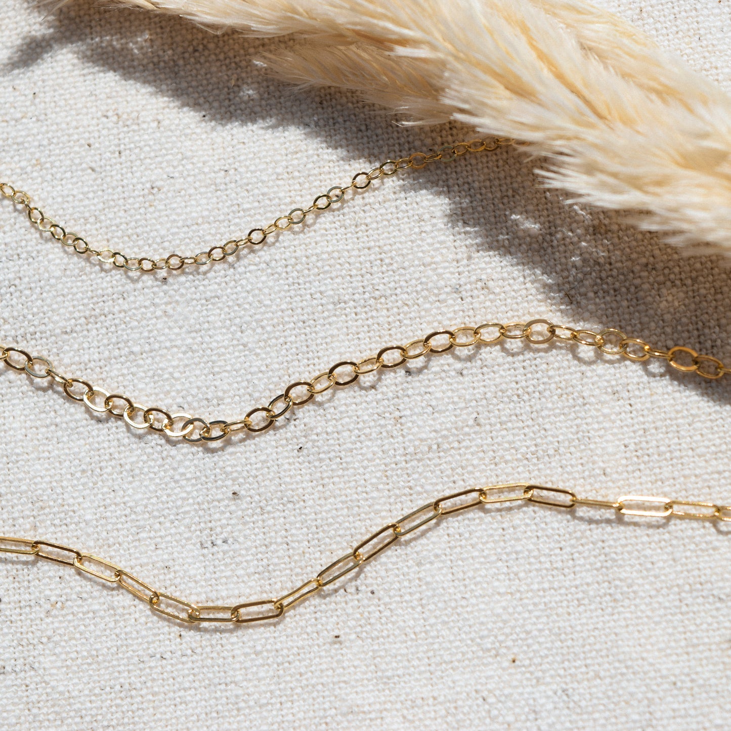 Gold Chain Layering Necklace