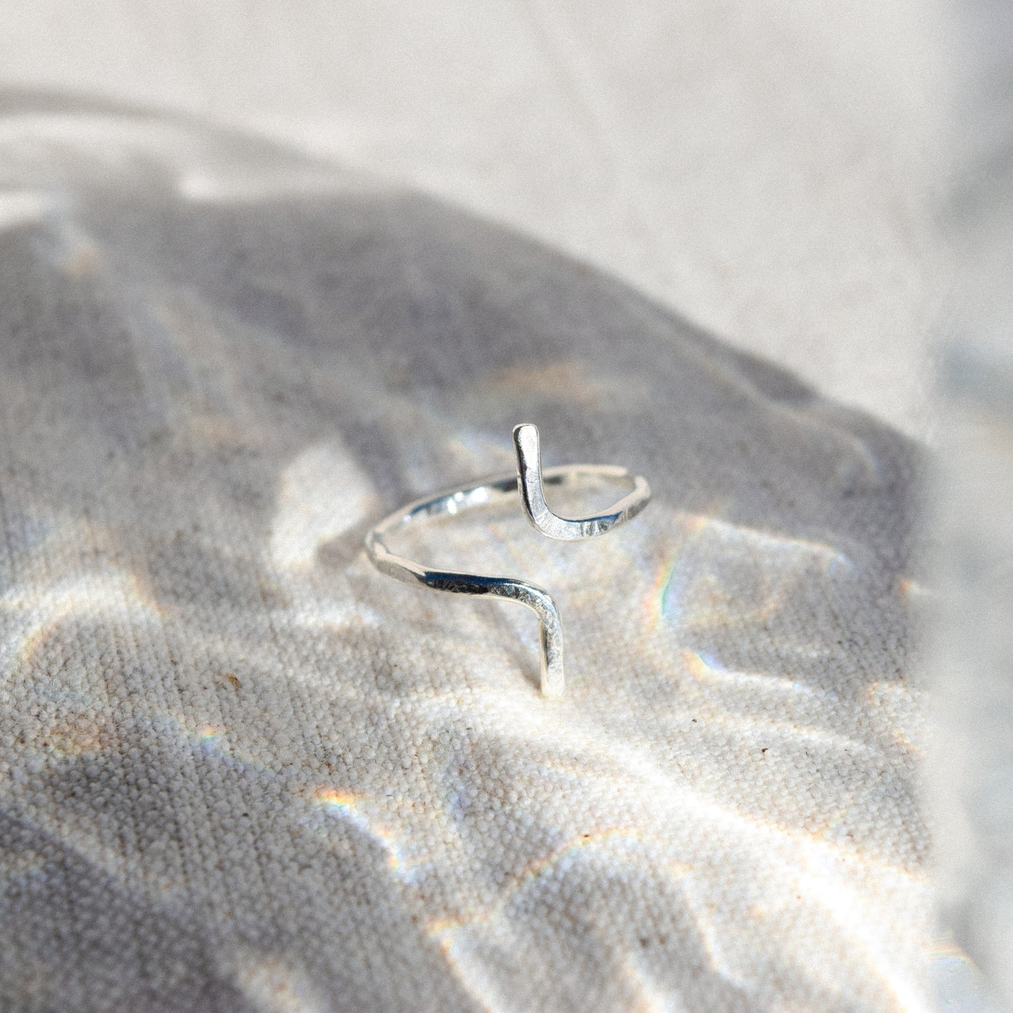 Silver Pathway Ring