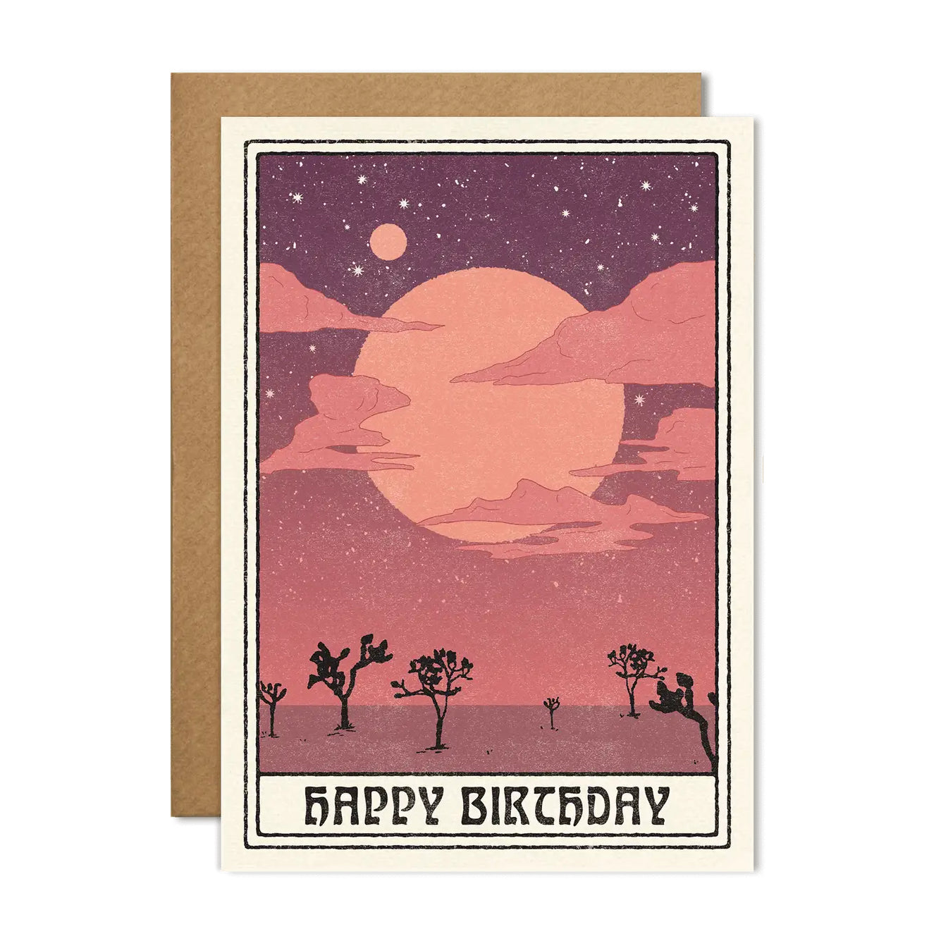 The Desert Birthday Card
